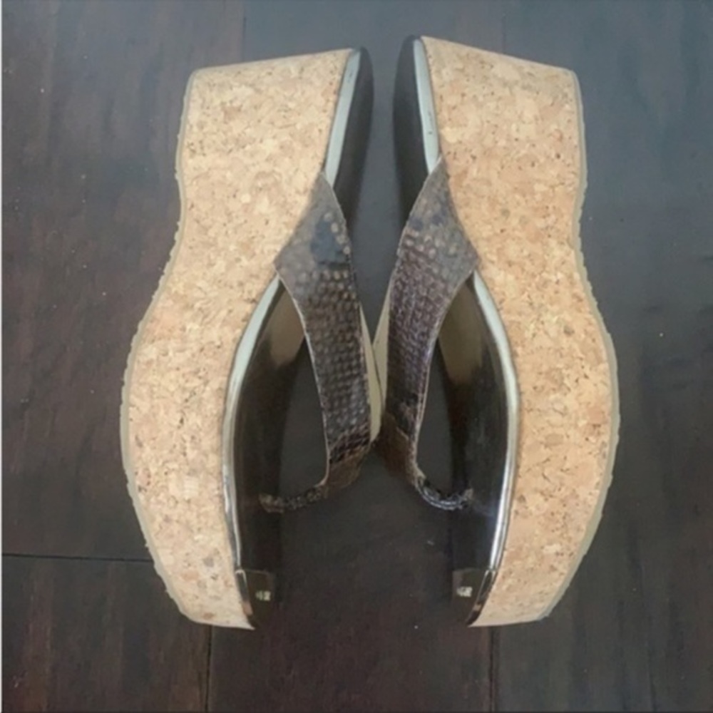 Jimmy Choo 'Pathos' Cork Platform Slide Sandal - image 5